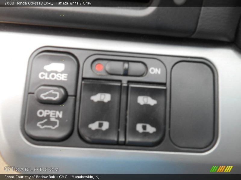 Taffeta White / Gray 2008 Honda Odyssey EX-L