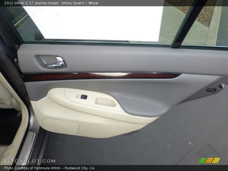 Smoky Quartz / Wheat 2012 Infiniti G 37 Journey Sedan