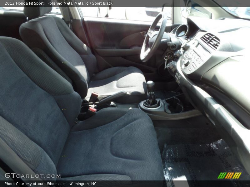 Polished Metal Metallic / Sport Black 2013 Honda Fit Sport
