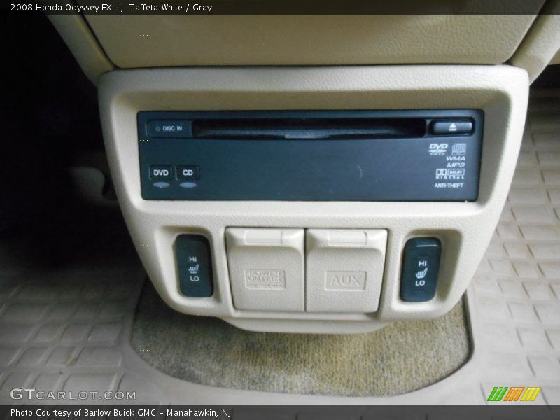 Taffeta White / Gray 2008 Honda Odyssey EX-L