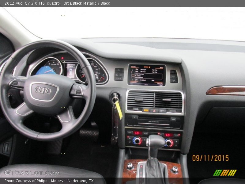 Orca Black Metallic / Black 2012 Audi Q7 3.0 TFSI quattro