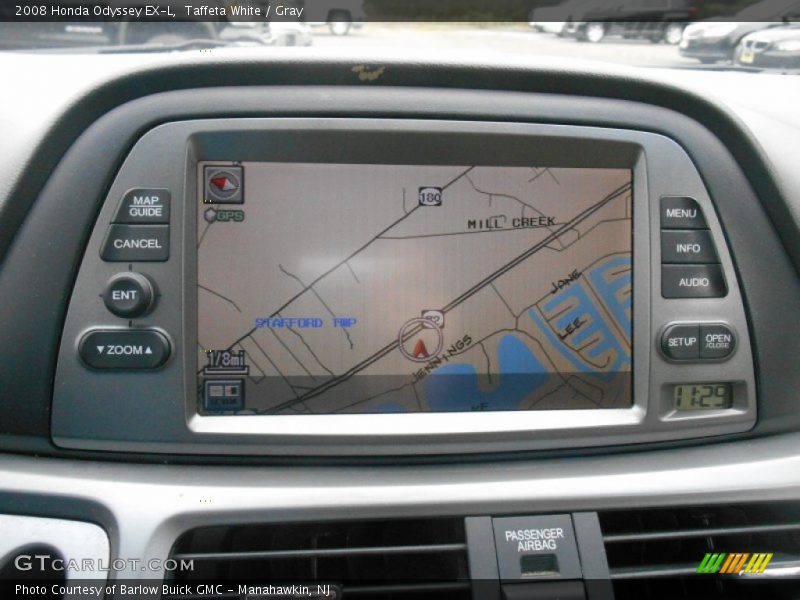 Taffeta White / Gray 2008 Honda Odyssey EX-L