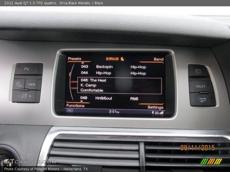 Orca Black Metallic / Black 2012 Audi Q7 3.0 TFSI quattro