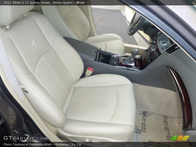 Smoky Quartz / Wheat 2012 Infiniti G 37 Journey Sedan