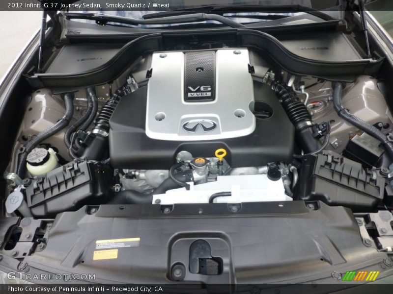 Smoky Quartz / Wheat 2012 Infiniti G 37 Journey Sedan