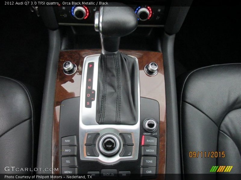 Orca Black Metallic / Black 2012 Audi Q7 3.0 TFSI quattro