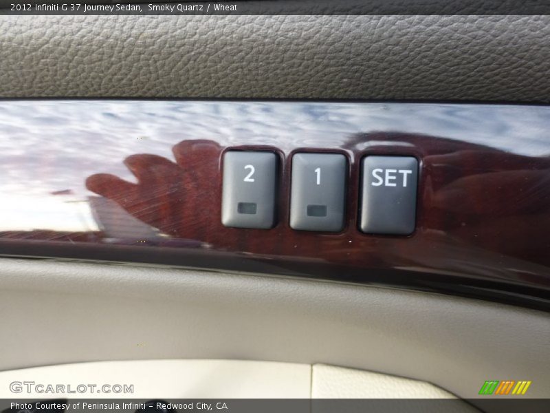 Smoky Quartz / Wheat 2012 Infiniti G 37 Journey Sedan
