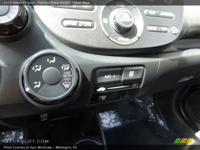 Polished Metal Metallic / Sport Black 2013 Honda Fit Sport
