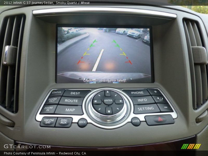 Smoky Quartz / Wheat 2012 Infiniti G 37 Journey Sedan