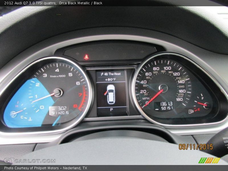 Orca Black Metallic / Black 2012 Audi Q7 3.0 TFSI quattro