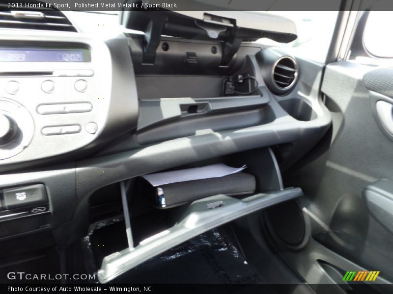 Polished Metal Metallic / Sport Black 2013 Honda Fit Sport