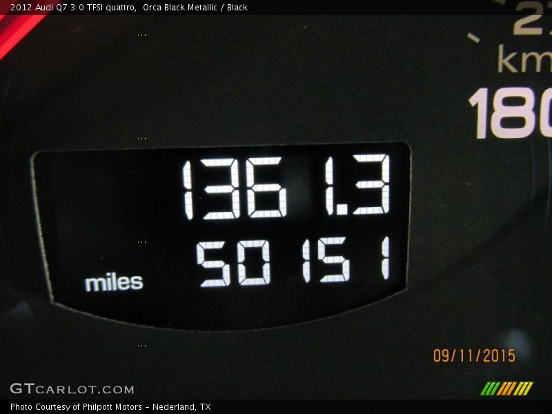 Orca Black Metallic / Black 2012 Audi Q7 3.0 TFSI quattro
