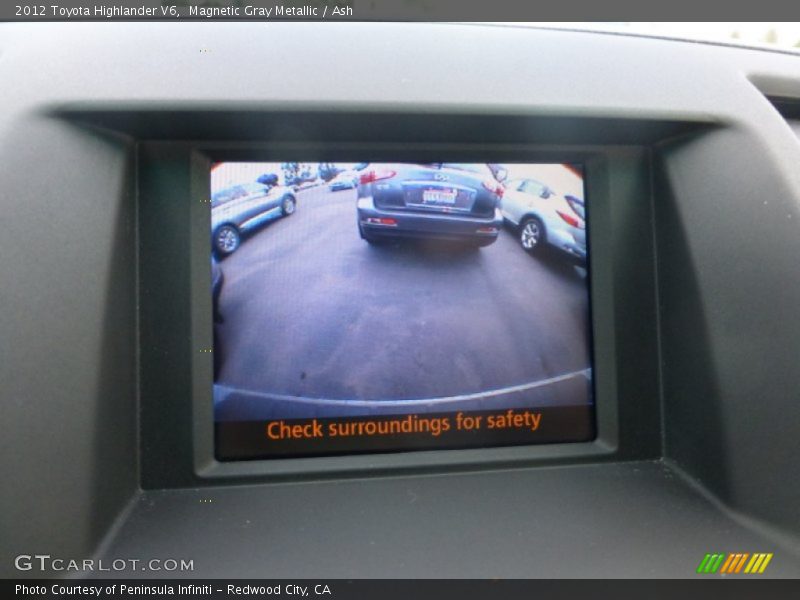 Magnetic Gray Metallic / Ash 2012 Toyota Highlander V6