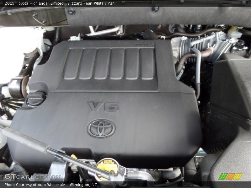 Blizzard Pearl White / Ash 2015 Toyota Highlander Limited