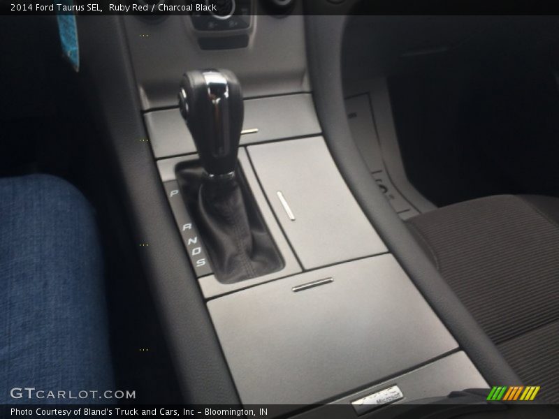 Ruby Red / Charcoal Black 2014 Ford Taurus SEL