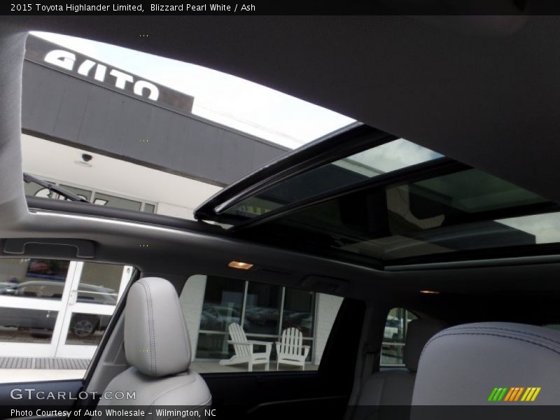 Blizzard Pearl White / Ash 2015 Toyota Highlander Limited
