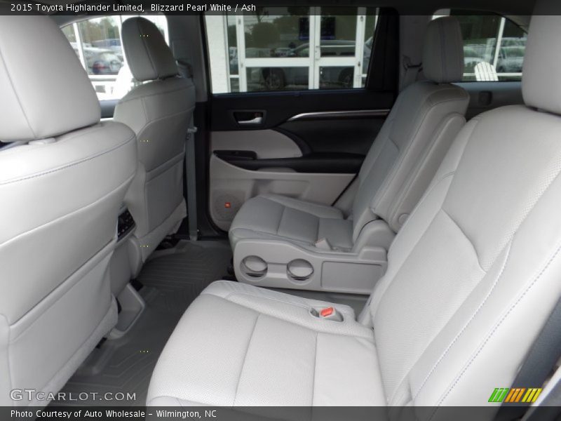 Blizzard Pearl White / Ash 2015 Toyota Highlander Limited