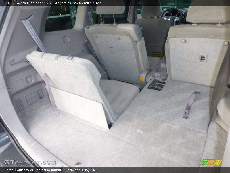 Magnetic Gray Metallic / Ash 2012 Toyota Highlander V6
