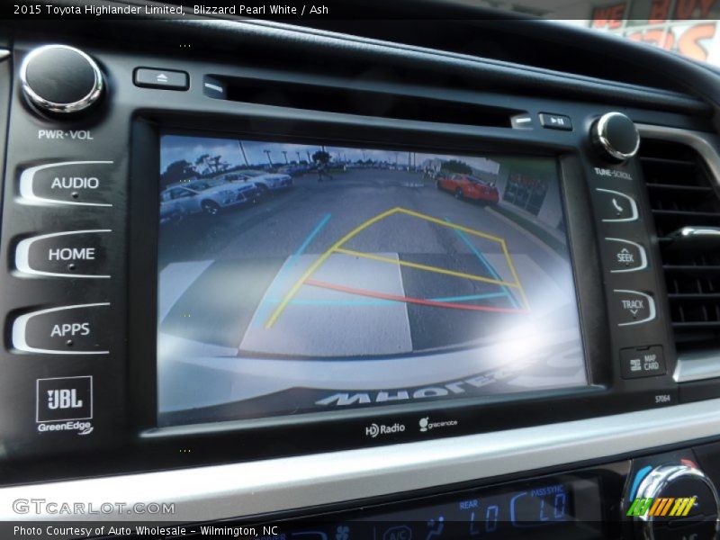 Blizzard Pearl White / Ash 2015 Toyota Highlander Limited