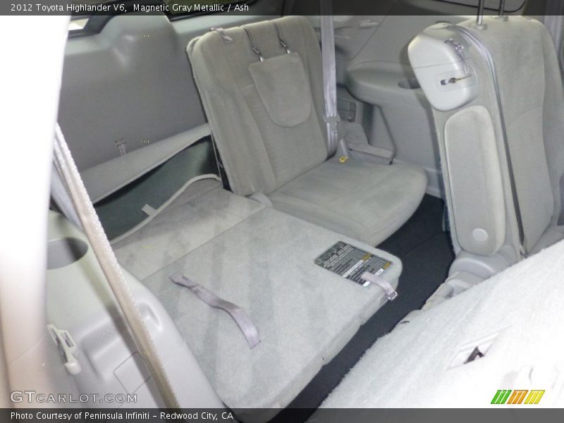 Magnetic Gray Metallic / Ash 2012 Toyota Highlander V6