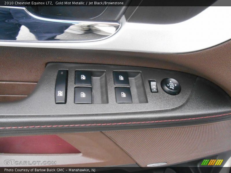 Gold Mist Metallic / Jet Black/Brownstone 2010 Chevrolet Equinox LTZ