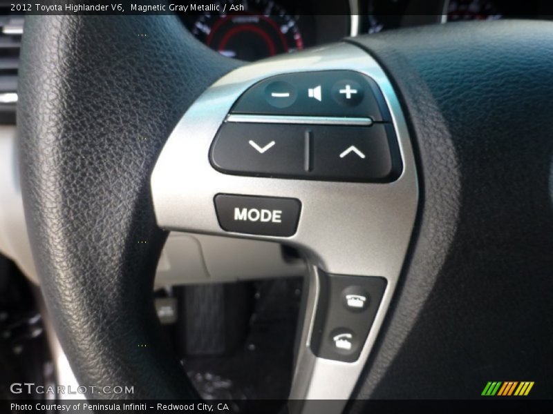 Magnetic Gray Metallic / Ash 2012 Toyota Highlander V6