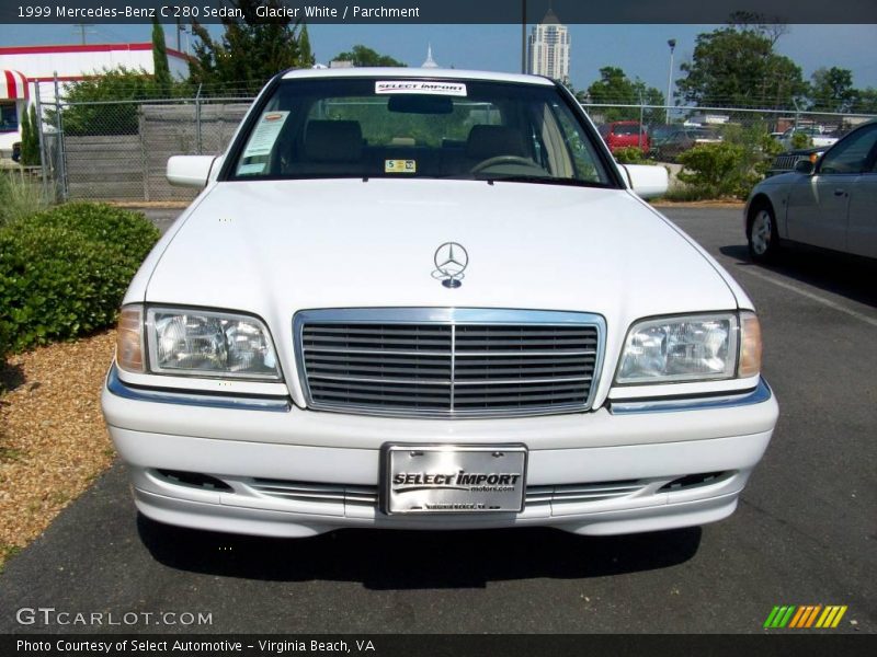 Glacier White / Parchment 1999 Mercedes-Benz C 280 Sedan