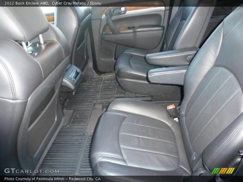 Cyber Gray Metallic / Ebony 2012 Buick Enclave AWD