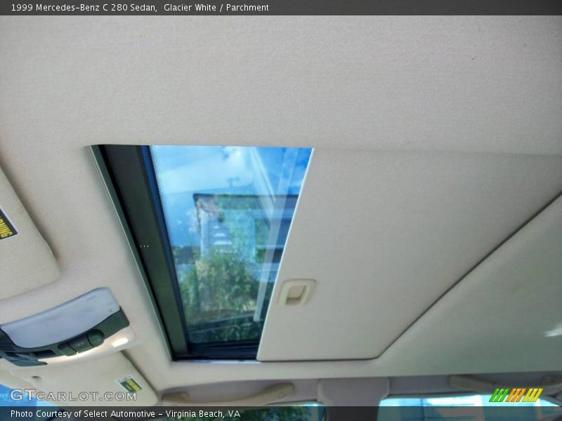 Glacier White / Parchment 1999 Mercedes-Benz C 280 Sedan