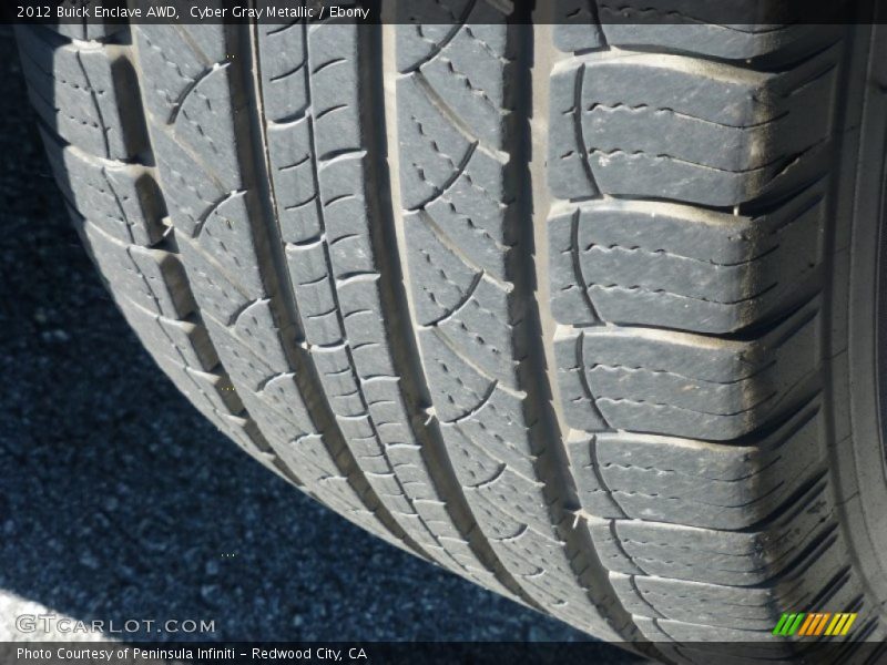 Cyber Gray Metallic / Ebony 2012 Buick Enclave AWD