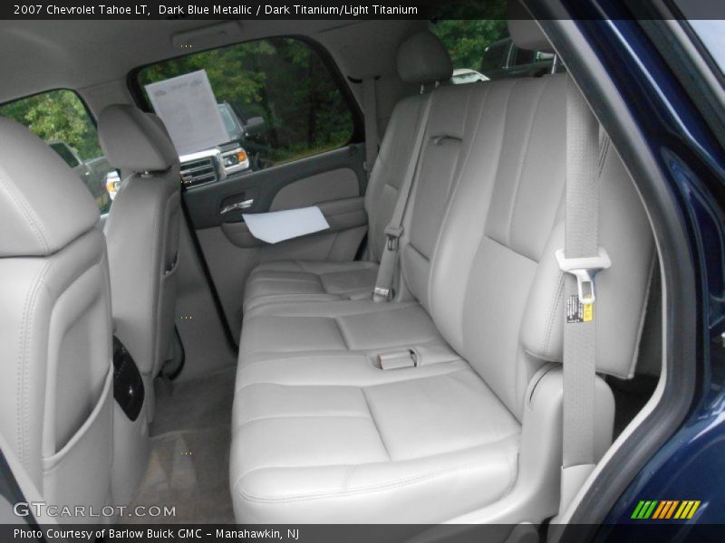 Dark Blue Metallic / Dark Titanium/Light Titanium 2007 Chevrolet Tahoe LT