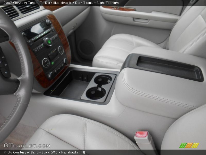 Dark Blue Metallic / Dark Titanium/Light Titanium 2007 Chevrolet Tahoe LT