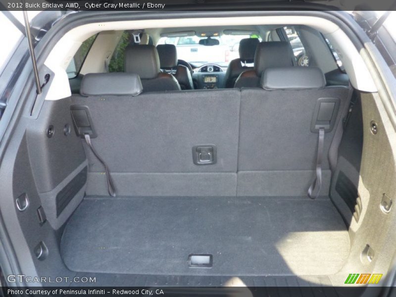 Cyber Gray Metallic / Ebony 2012 Buick Enclave AWD