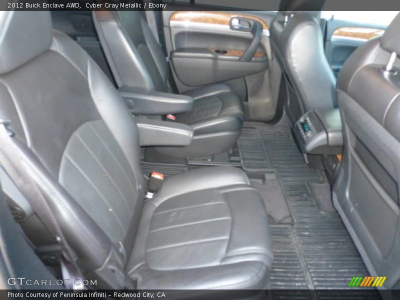 Cyber Gray Metallic / Ebony 2012 Buick Enclave AWD