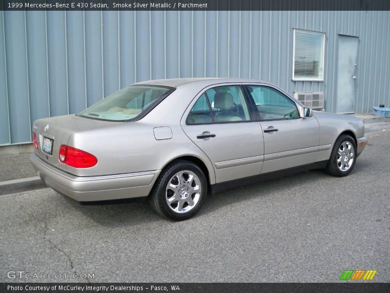Smoke Silver Metallic / Parchment 1999 Mercedes-Benz E 430 Sedan