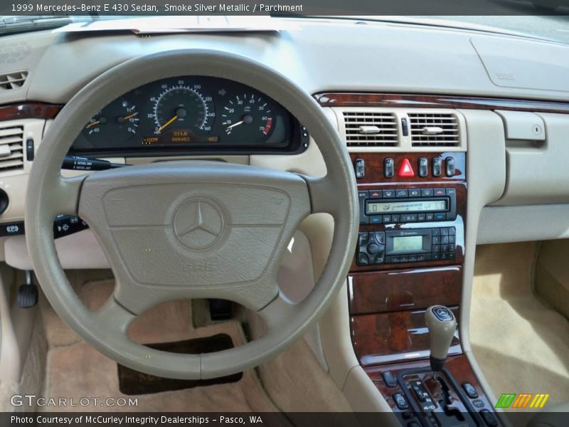 Smoke Silver Metallic / Parchment 1999 Mercedes-Benz E 430 Sedan