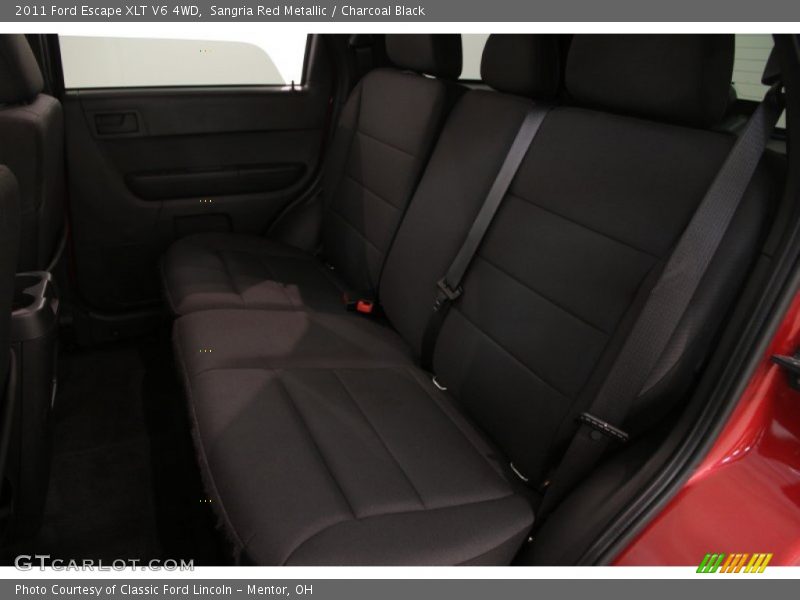 Sangria Red Metallic / Charcoal Black 2011 Ford Escape XLT V6 4WD