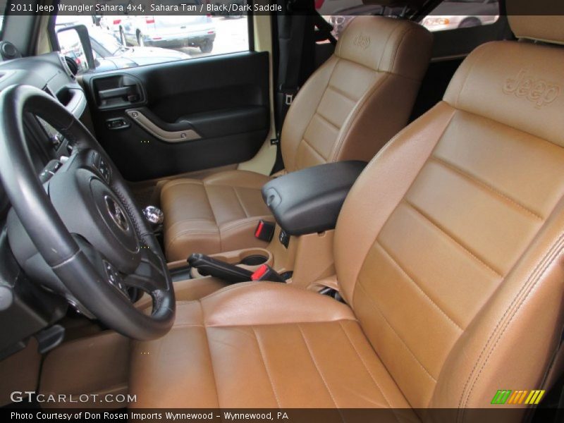 Sahara Tan / Black/Dark Saddle 2011 Jeep Wrangler Sahara 4x4