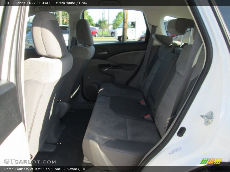 Taffeta White / Gray 2012 Honda CR-V LX 4WD