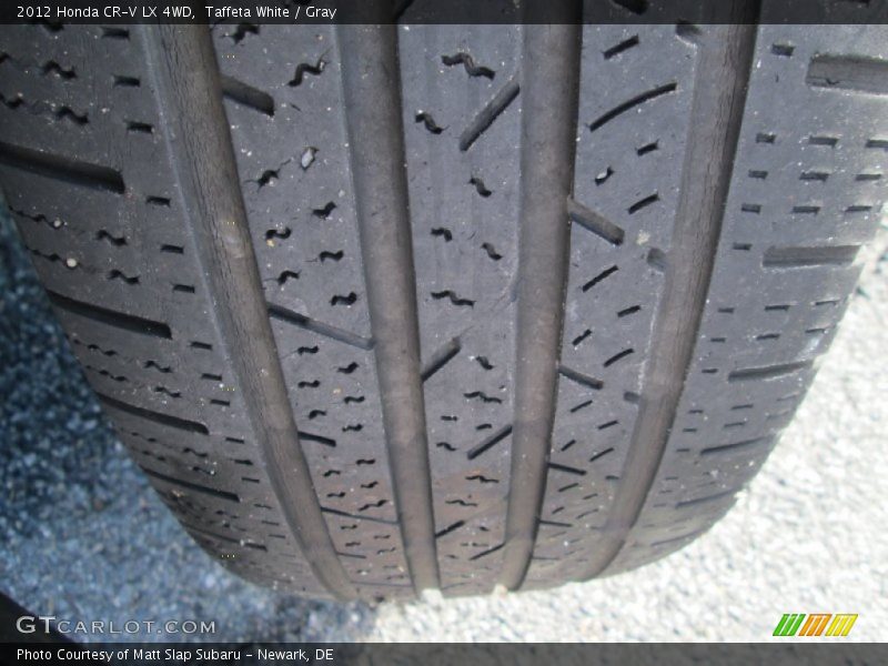 Taffeta White / Gray 2012 Honda CR-V LX 4WD