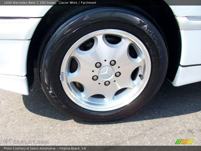 Glacier White / Parchment 1999 Mercedes-Benz C 280 Sedan