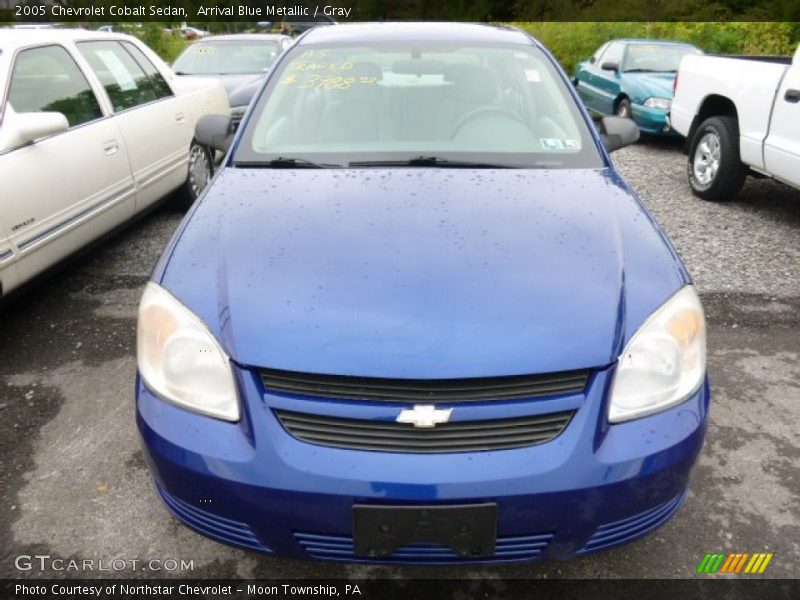 Arrival Blue Metallic / Gray 2005 Chevrolet Cobalt Sedan