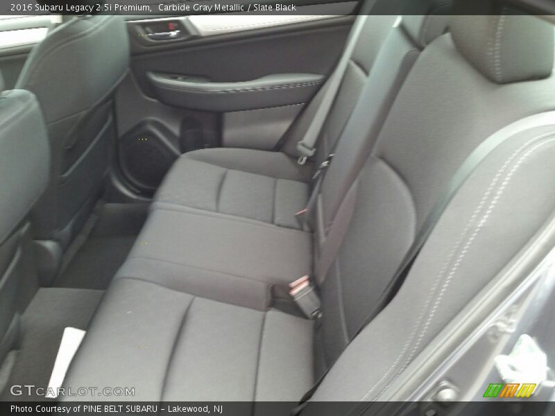 Carbide Gray Metallic / Slate Black 2016 Subaru Legacy 2.5i Premium
