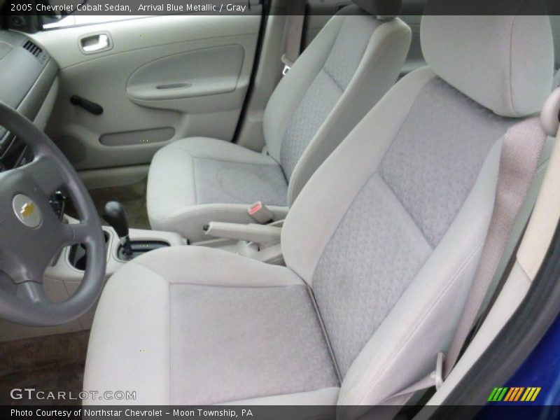 Arrival Blue Metallic / Gray 2005 Chevrolet Cobalt Sedan