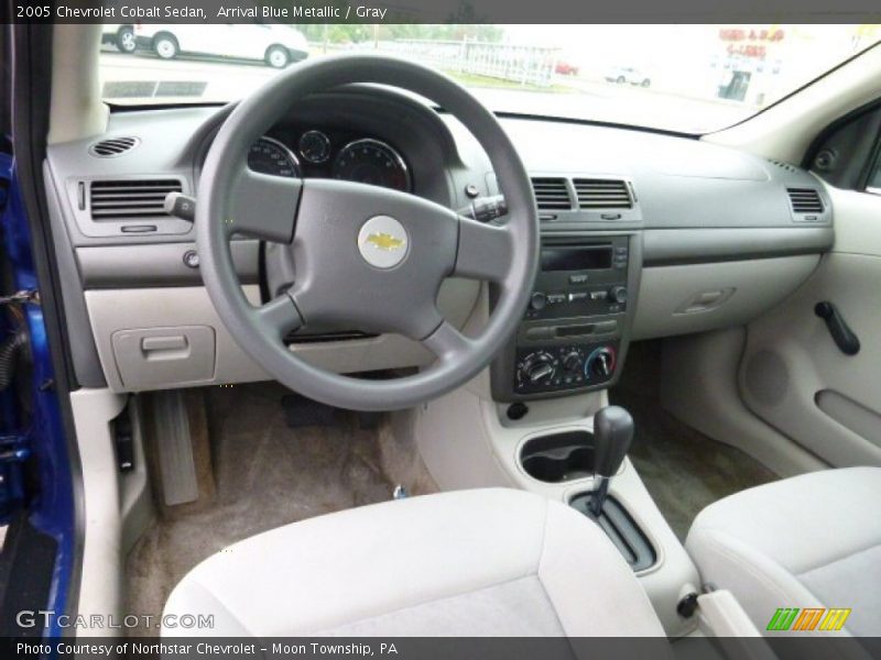 Arrival Blue Metallic / Gray 2005 Chevrolet Cobalt Sedan