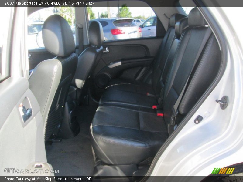 Satin Silver / Black 2007 Kia Sportage EX V6 4WD