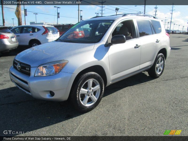 Classic Silver Metallic / Ash 2008 Toyota RAV4 V6 4WD