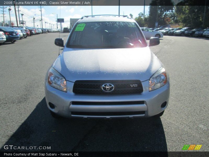 Classic Silver Metallic / Ash 2008 Toyota RAV4 V6 4WD