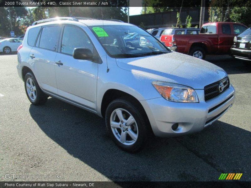Classic Silver Metallic / Ash 2008 Toyota RAV4 V6 4WD
