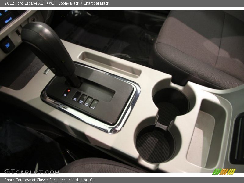 Ebony Black / Charcoal Black 2012 Ford Escape XLT 4WD